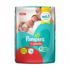 PAMPERS PANTS NEW BABY 10 PADS UPTO 5KG